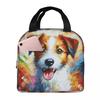 Dog Jack Russell Terrier Insulated Lunch Bag for Women Office Cooler Thermal Food Box Tote Portable Lunch Boxes Container