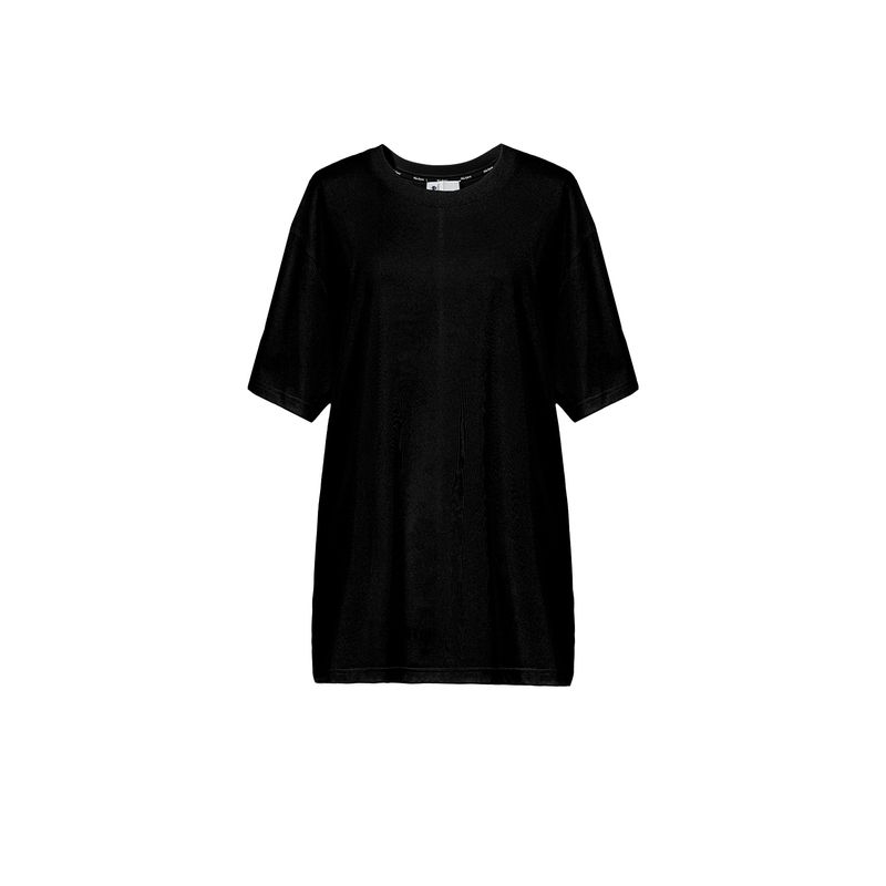 

Blacknini Fourth Anniversary (Men s and Women s) Island Cotton US Import Scarce Cotton round Neck/V Neck Short-Sleeved T-shirt Crewneck Black-Men s L