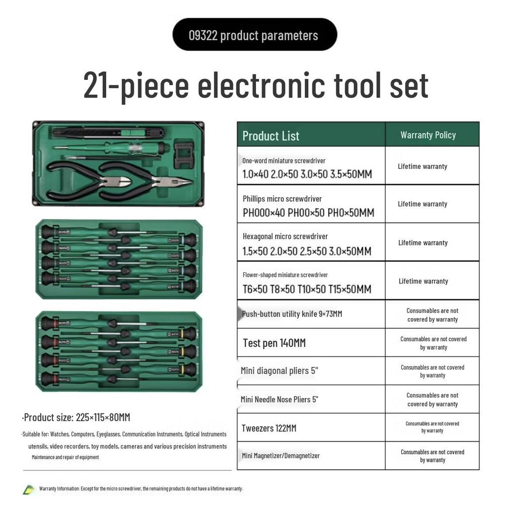 SATA Precision Mini Screwdriver Set for Laptop Repair