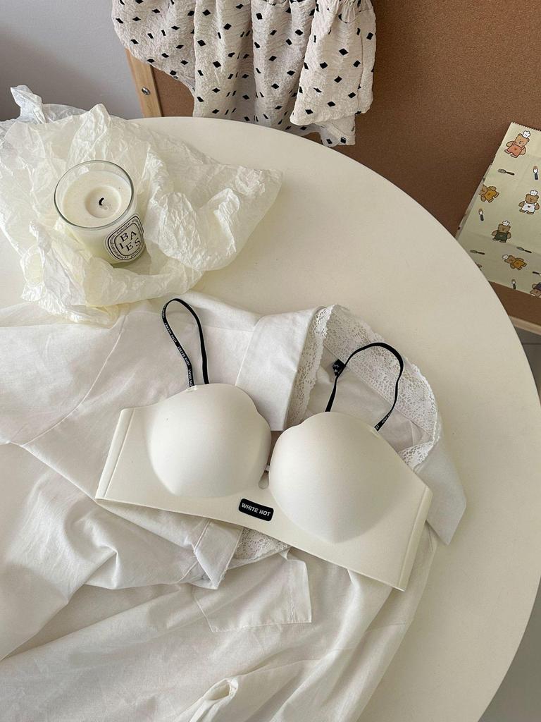 Women's Seamless Push-Up Bra: Soft, Wire-Free, Anti-Sagging, Sexy Thin Straps