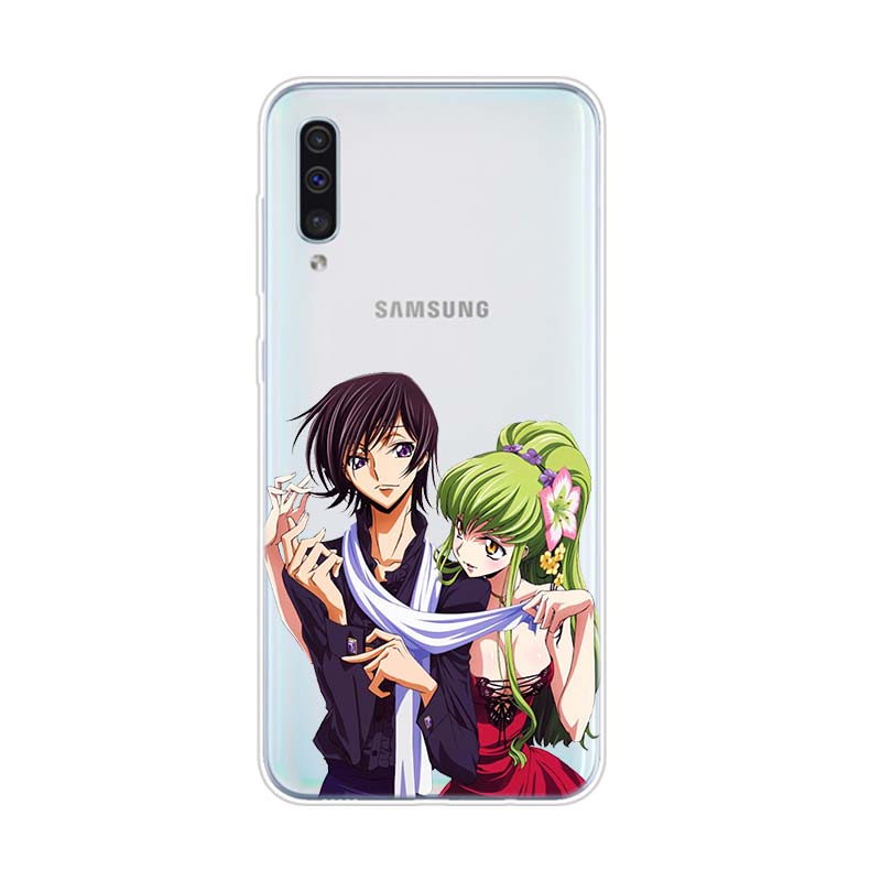 Anime Code Geass Lelouch For Samsung Galaxy A90 A80 A70 A60 A50 A40 A30 A20S A20E A10 A10E A10S S8 S7 S6 Edge Phone Case