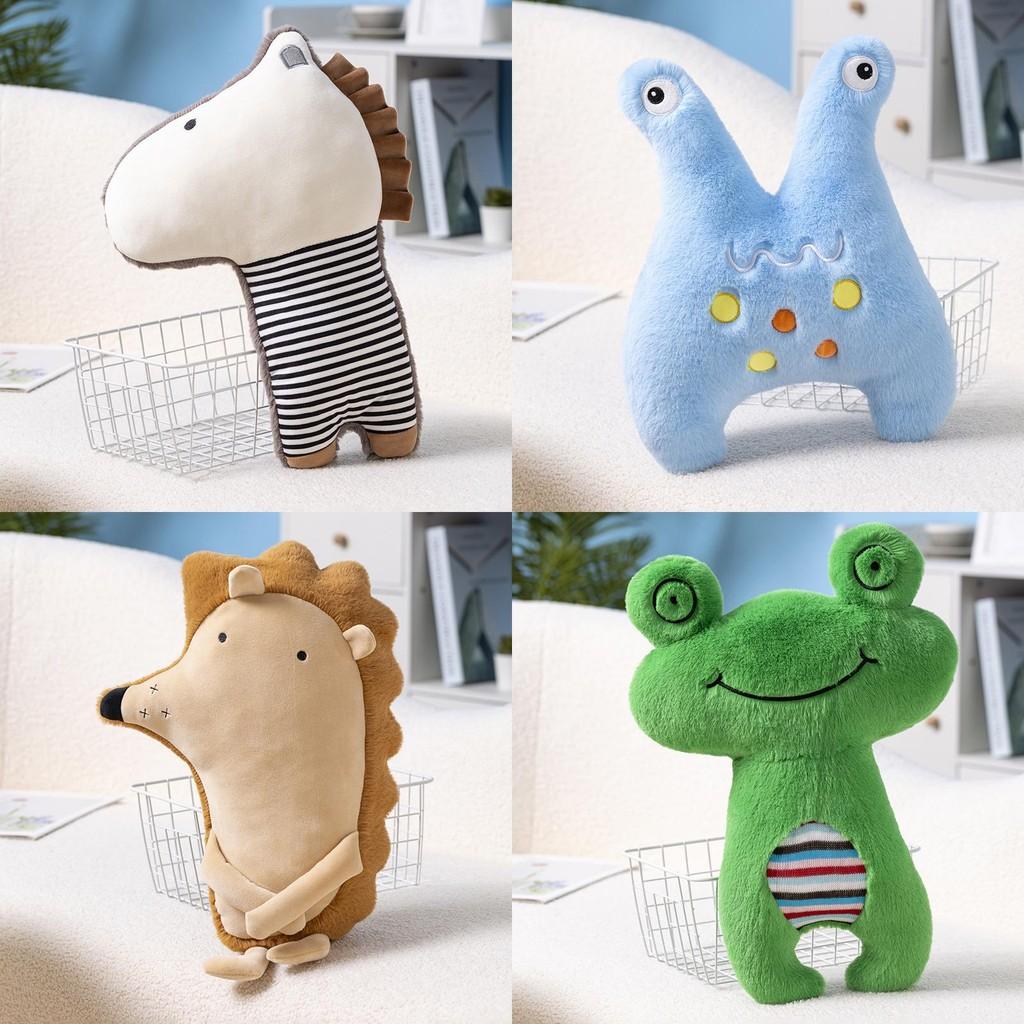 Snail Chicken Frog Zebra Hedgehog Plush Toys Stuffed Animal Dolls Kids Gift