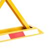 Portable Folding Vehicle Security Barrier Thickened Anti-collision Parking Barrier  Lot Protection