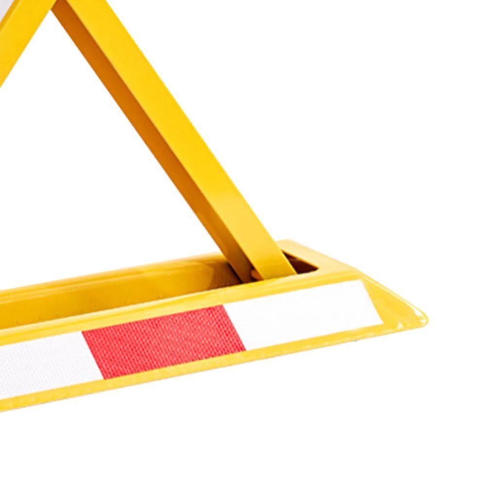 Portable Folding Vehicle Security Barrier Thickened Anti-collision Parking Barrier  Lot Protection