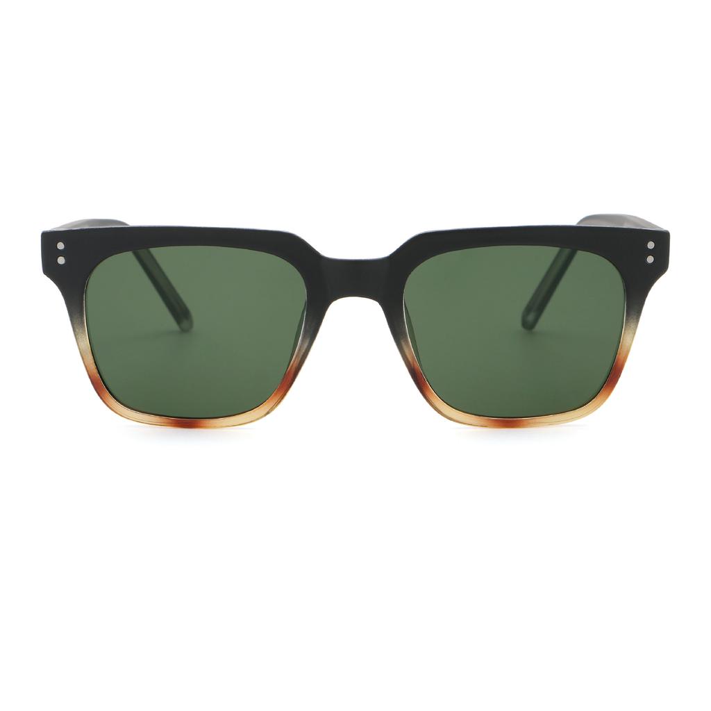Sunglasses men's high-end sense new fashion plain makeup versatile European and American style show face small square sunglasses women