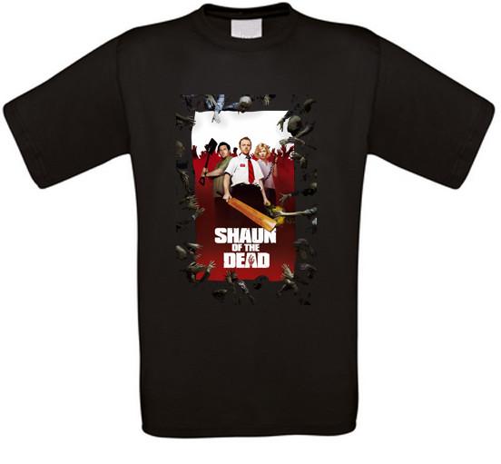 Shaun of the Dead Horror Movie Cult T-Shirt All Sizes L