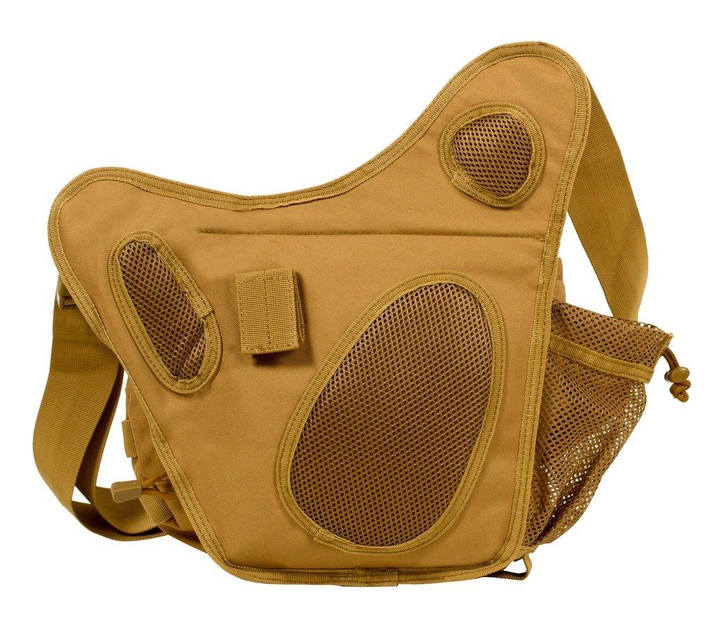Cybertron Front Bag Shoulder Bag Tactical MOLLE Compatible Multifunctional Military Waterproof Camera Bag Khaki