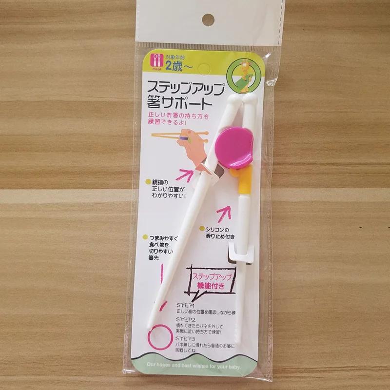 1 Pair Cute Chopsticks Kids Baby Beginner Practical Chopsticks Easy Fun Learning Training Helper Chopstick Chinese Food Tools