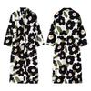 Winter Styles, Coral Fleece, Thickened, Men's and Women's Nightgowns, Extended Bathrobes, Couple's Pajamas, Anti-static, Winter Warm Pajamas