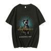 Deftones Girl Eyes Cartoon T shirts 90s Vintage Fashion Short Sleeve Black Tops Summer Japanese Styles O-neck T-shirts 72515