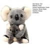 Koala Plush Doll Realistic Simulation Stuffed Animal for Comfort And Stress Relief Cozy Huggable Toy for Children And Adults