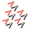 5 Sets Power Inverter Wire Connector Clamps 100A Testing Clip Black Red for Car Truck Batteries