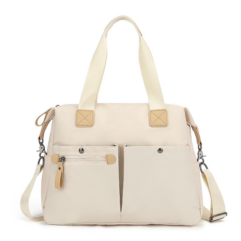 

2025 New Women s Waterproof Nylon Handbags: Single Shoulder & Crossbody Tote слоновая кость