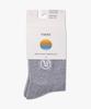 VUORI [Men'S] Half Crew Socks 2.0_Melange Gray Vr16174004