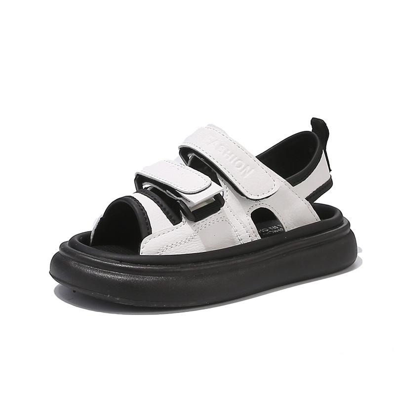 Sandals for Boys, Summer, Children, Lightweight Sports, Beach Shoes for Boys, Anti Slip, Exposed Toes, Medium To Large Children