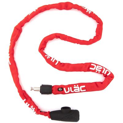 Ulac Fahrradschloss 4mm Kettenschloss S5CXL SUPREME Rot