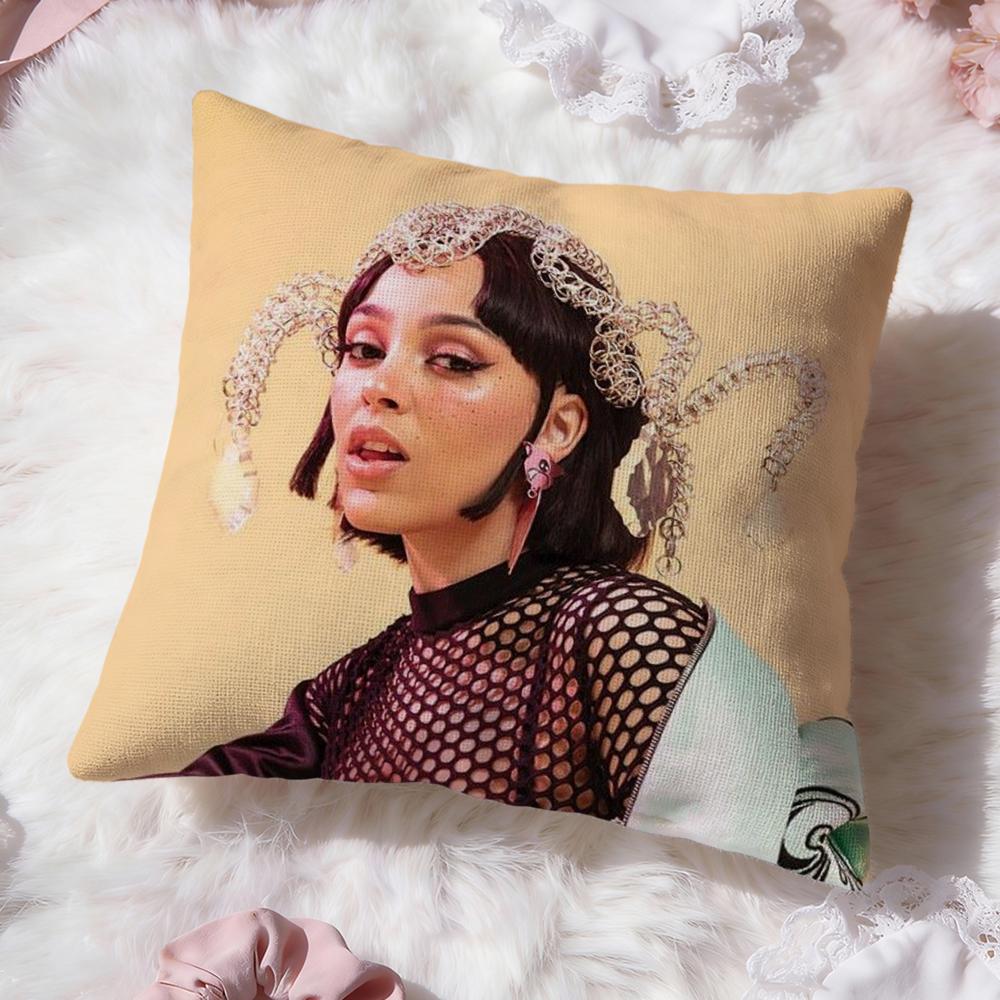 Singer D-Doja CatS Cushion Cover Premium Comfort Reversible Pillow Cove -Two in One Design for Any Room & Car Interior