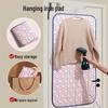 Foldable Portable Ironing Board with Heat-Resistant Pad and Anti-Scald Gloves