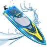 2.4GHz Remote Control Boat 30KM/H High Speed Remote-controlled Speedboat Water Cooling Protection Lo