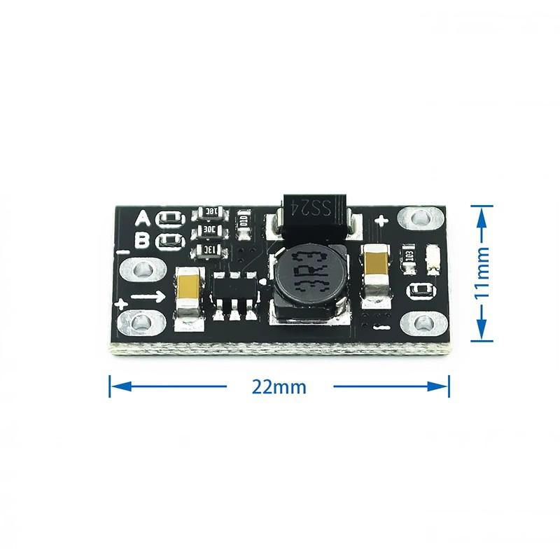 10pcs Mini DC-DC Boost Step Up Converter 3V 3.2V 3.3V 3.7V 5V 9V To 12V Voltage Regulator PCB Board Module Can Set 5V/ 8V/ 9V