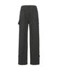 THEVINYLHOUSE Dyed Double Knee Pants Charcoal (Vh2Dsupa10A)