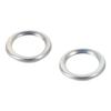 20Pcs Silver Transmission Drain Plug Gasket Alloy 35178-30010 Plug Gasket Round Transmission Gasket For Car