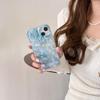 Gradient Butterfly Water Ripple Anti-Fall Case for Apple iPhone 12-17 Pro Max, 13-16 Trendy Models