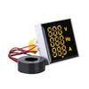 3 In 1 LED Digital Voltage Current And Frequency Meter AC 60-500V 0-100A  for Equipment Failure Construction Signal Indicators