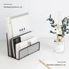 Metal Letter Tray and File Organizer Bookend