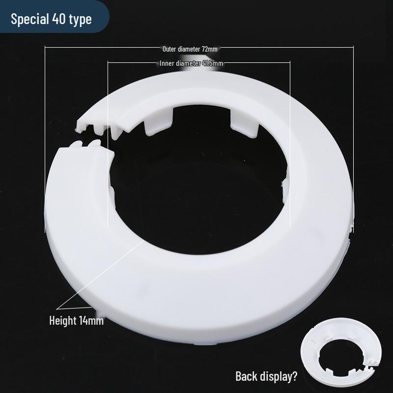 Decorative Pipe Cover Ring for Air Conditioning and Heating Valves