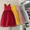 Luxurious Princess Flower Girl Dress - Formal, Fluffy, Fashionable Wedding & Stage Performance Outfit