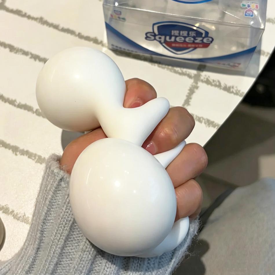 New Soap Ball Squishy Soap Stress Ball Fidget Toy Crunchy Squeeze Ball Round Blocks Filled Asmr Anti Stress Toys For Adults