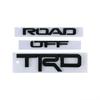 Car Stickers Auto Badge Emblem 4RUNNER TRD OFF ROAD Decals for Toyota Tundra Prado Corolla Highlander Venza Hiace Previa SEQUOIA GE6