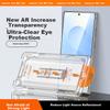 Anti-Reflective Chamber Tempered Glass Screen Protector for Samsung S25+, Full Coverage, Anti-Glare, HD Clear, Dust-Proof, Shatterproof Phone Film