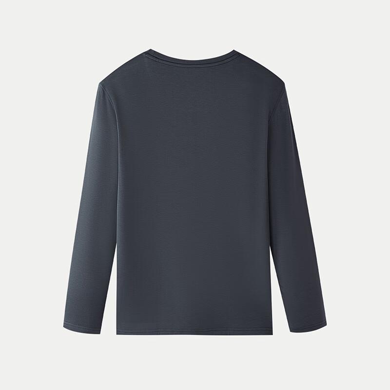 HLA Men's Round Neck Brushed Thermal Underwear Set