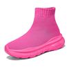 Wintersportschuhe Samt Neu Outdoor Fly-Weave Atmungsaktive Socken Schuhe Sport- und Freizeitschuhe