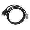 USB Female Adapter Cable Car CD Player MP3 MP4 Audio Conversion Cord Replacement for Mazda