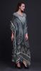 Phagun Floral & Paisley Beach Kaftan Bikini Cover Up Womena    S Maxi Dress Long