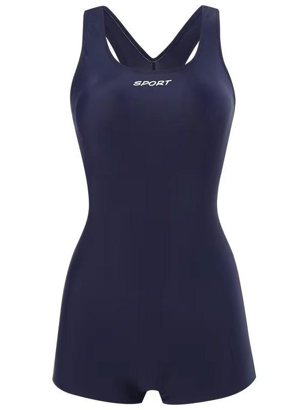 2024 Women's Plus Size Competition Swimsuit - One-Piece with Briefs