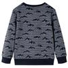 Sweatshirt for Children Navy Blue Blend 92/104/116/128/140