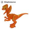 Jurassic World Dinosaurs Brick Blocks: Indominus Rex T-Rex Pteranodon Raptor