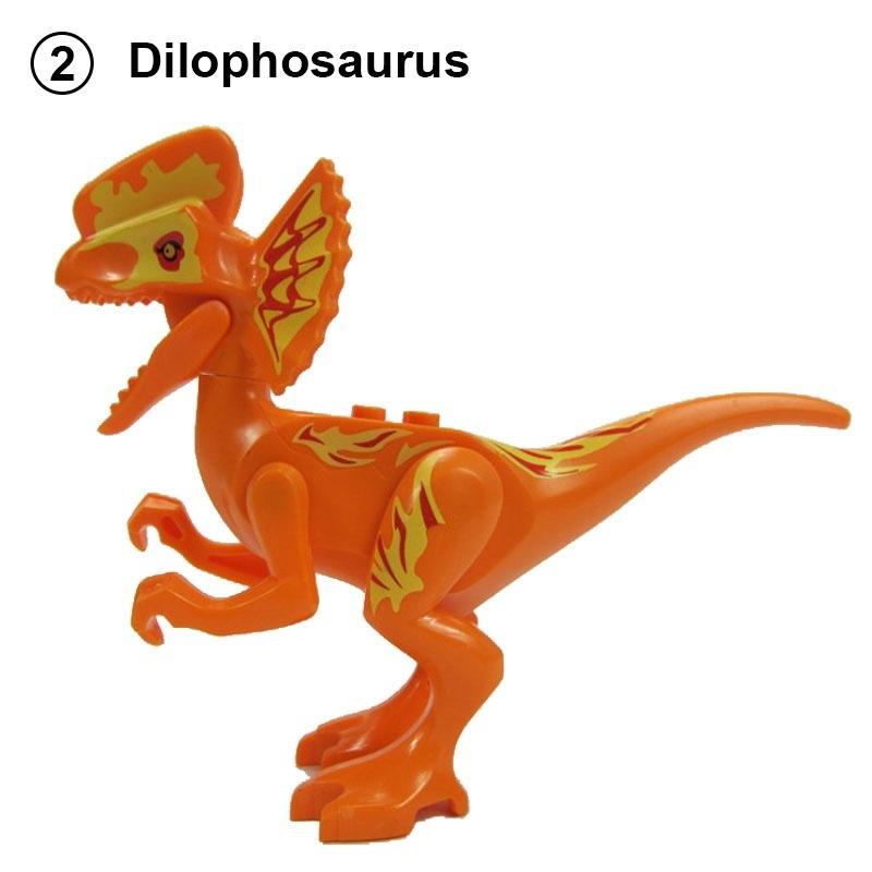 Jurassic World Dinosaurs Brick Blocks: Indominus Rex T-Rex Pteranodon Raptor