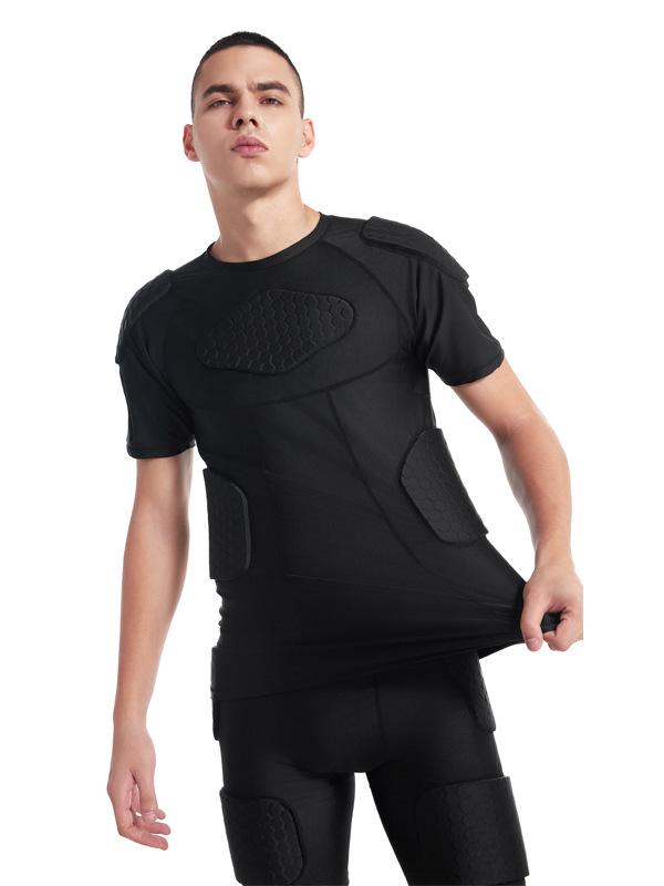 Multisport Honeycomb Anti-Collision Protective Suit: Chest, Waist, and Shoulder Protection for Goalkeepers