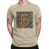 5 Music Fun T-Shirt for Men E-Ed Sheeran Novelty Cotton Tee Shirt Round Collar Short Sleeve T Shirts Original Clothing