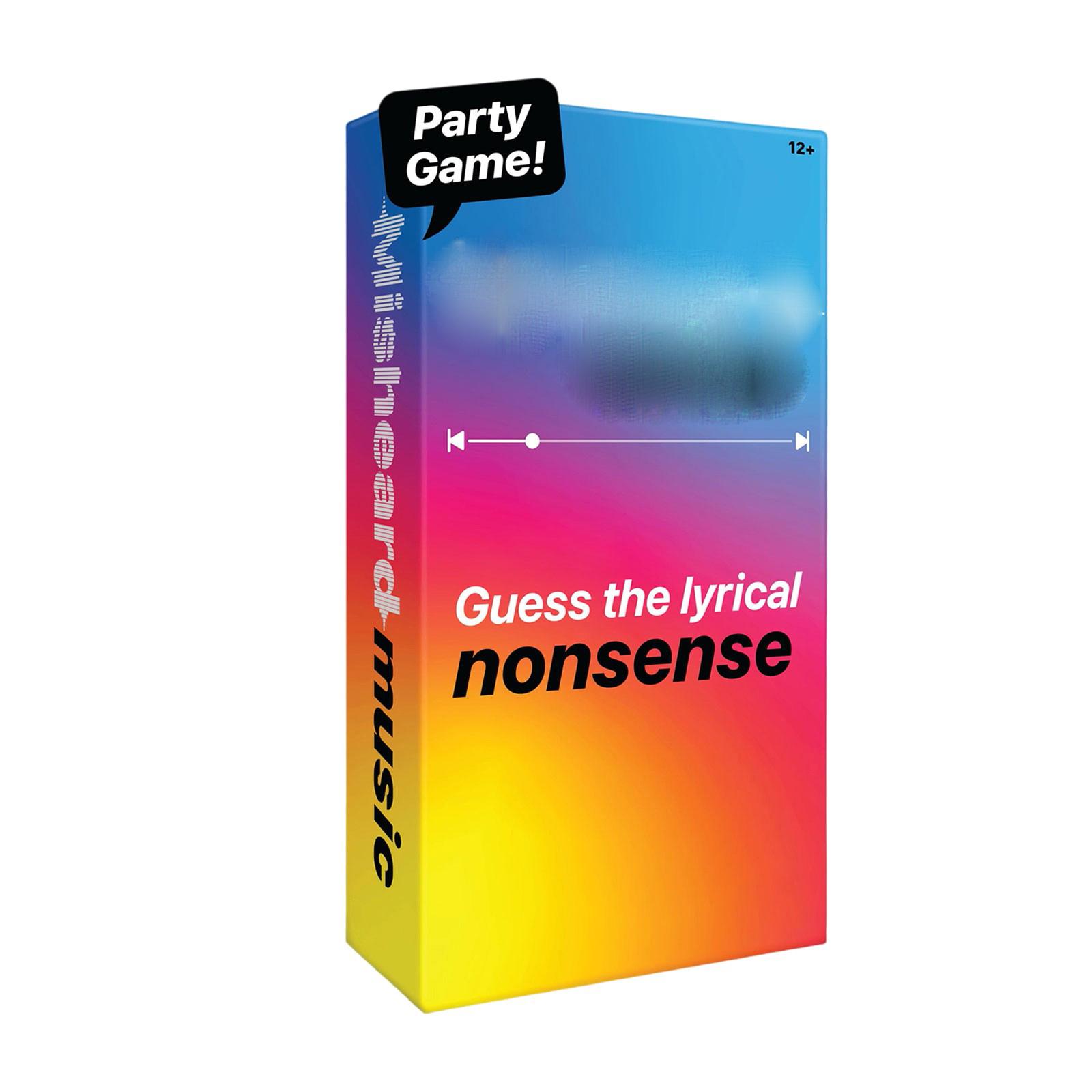 

The Song Or Artist With 500 Lyrical Nonsense Cards – Hilarious Music Games For Adults & Teens – Fun Family Card For Karao One Size