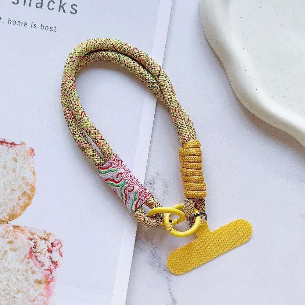 Handwoven Mobile Phone Lanyard Braided Phone Wrist Straps Universal Anti-lost Rope