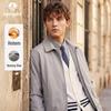 Navigare Men's Lightweight Warm Lapel Casual Jacket
