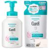 [Set of 1 Bottle and 1 Refill] Kao Curel Foaming Body Wash, 480ml Bottle, 380ml Refill, Quasi-drug, SHOP POLITE Pocket Tissues Included
