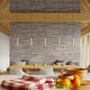 Lampa Wisząca Lino 3 Gu10 Naturalne Drewno Wood Sollux Sl.0638