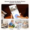 Telecamera di Sicurezza Interna 1080P per Baby Monitor, Telecamera per Cani con Rilevamento del Movimento, Audio Bidirezionale Sirena, Visione Notturna, Archiviazione su Cloud e Scheda SD